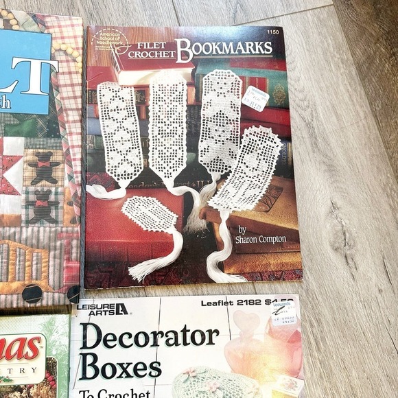 Quilt Needle Crafts Crochet Christmas Home Books DIY Guides Quilting - Picture 6 of 9